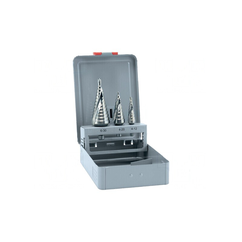 Set de burghie pentru metal - 3 bucăți | Electronic-mag.ro | Componente Electronice