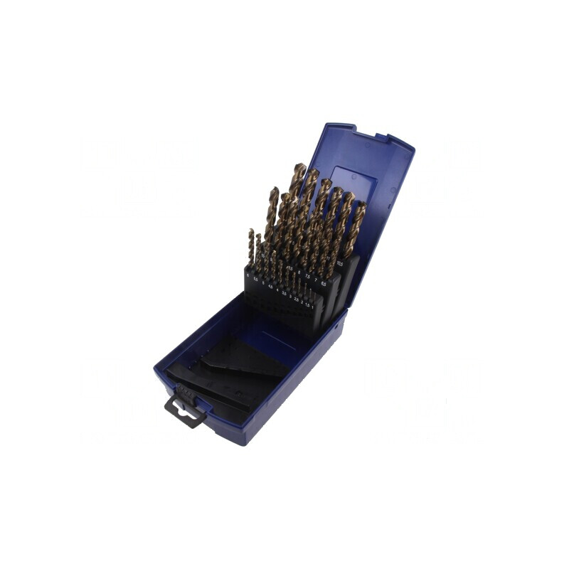 Set de burghie cu cobalt pentru metal - 25 buc. | Electronic-mag.ro | Componente Electronice