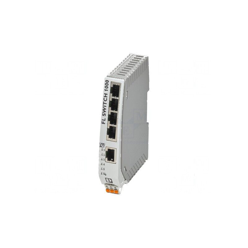 Switch Ethernet neadministrabil cu 5 porturi RJ45 | Electronic-mag.ro | Componente Electronice