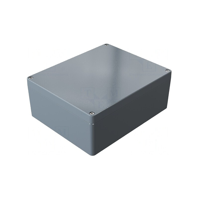 Carcasă universală din aluminiu IP66 - 230mm x 280mm x 111mm | Electronic-mag.ro | Componente Electronice