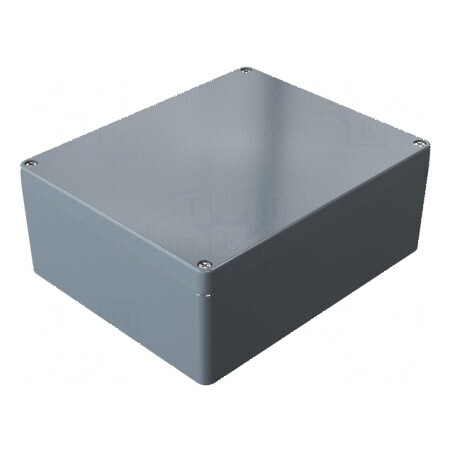 Carcasă universală din aluminiu IP66 - 230mm x 280mm x 111mm | Electronic-mag.ro | Componente Electronice