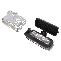 Conector HDC tată mamă 500V 16A PIN 24 PE Dispunere 24 | Electronic-mag.ro | Componente Electronice