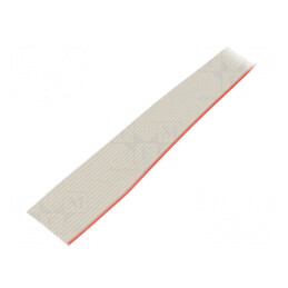 Cablu bandă litat PVC gri 100m | Electronic-mag.ro | Componente Electronice