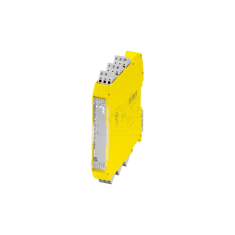 Releu de siguranţă 24VDC pentru şină DIN | Electronic-mag.ro | Componente Electronice