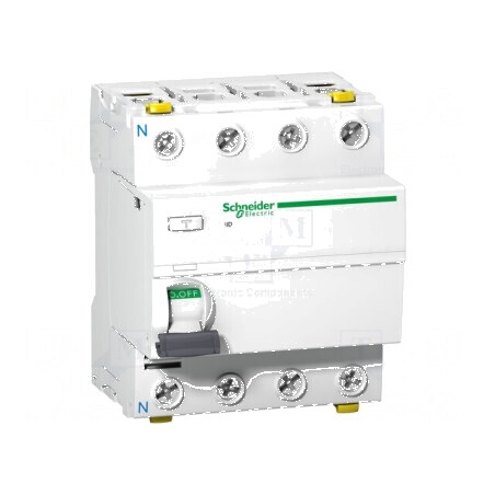 Întrerupător RCBO Inom: 40A Ires: 300mA Poli: 3 N 380/415VAC | Electronic-mag.ro | Componente Electronice