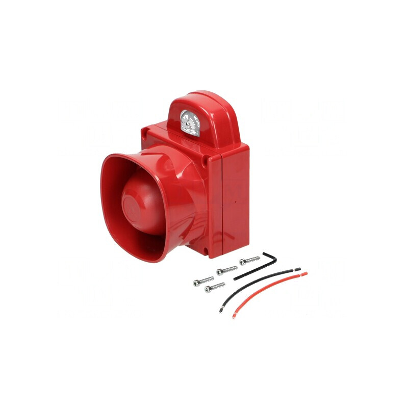 Semnalizator luminos și acustic 12-28VDC | Electronic-mag.ro | Componente Electronice