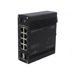Switch PoE Ethernet administrabil 10 porturi | Electronic-mag.ro | Componente Electronice