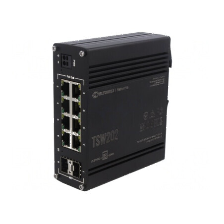 Switch PoE Ethernet administrabil 10 porturi | Electronic-mag.ro | Componente Electronice