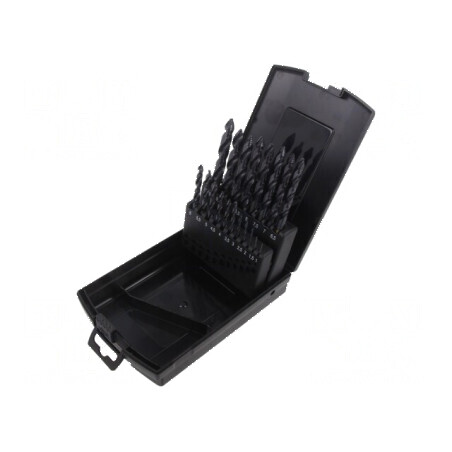 Burghie pentru metal cu cobalt - Set de 19 bucăți | Electronic-mag.ro | Componente Electronice