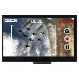 Afișaj TFT 7 inch LED 800x480 RGB | Electronic-mag.ro | Componente Electronice