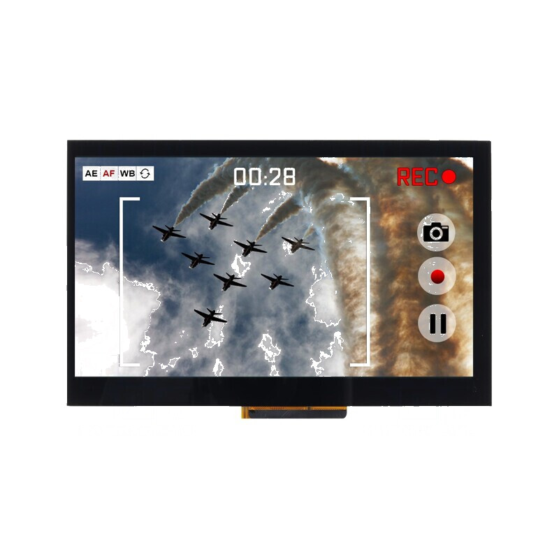 Afișaj TFT 7 inch LED 800x480 RGB | Electronic-mag.ro | Componente Electronice
