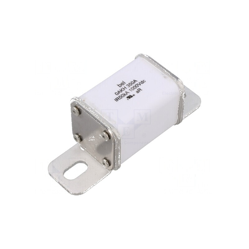 Siguranţă ceramică pentru ardere rapidă 350A 1kVDC | Electronic-mag.ro | Componente Electronice