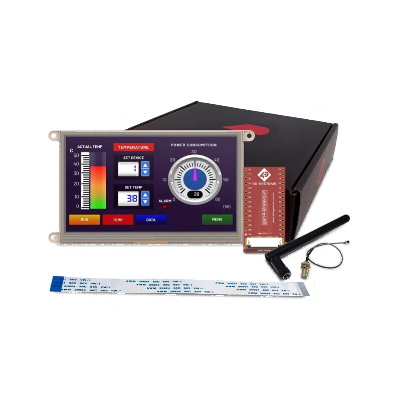 Afişaj TFT 7 inch 800x480 8MB RAM, 16Mb FLASH 500cd/m2 cu ESP32 | Electronic-mag.ro | Componente Electronice Afişaj TFT 7 inch 800x480 8MB RAM, 16Mb FLASH 500cd/m2 cu ESP32 | Electronic-mag.ro | Componente Electronice