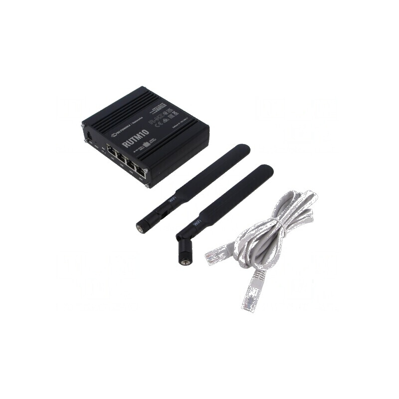 Ruter cu 4 porturi RJ45 IP30 | Electronic-mag.ro | Componente Electronice