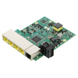 Switch PoE Ethernet neadministrabil - 4 porturi | Electronic-mag.ro | Componente Electronice