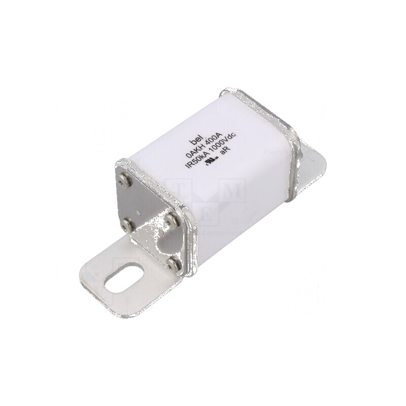 Siguranţă ceramică pentru ardere rapidă 400A 1kVDC | Electronic-mag.ro | Componente Electronice