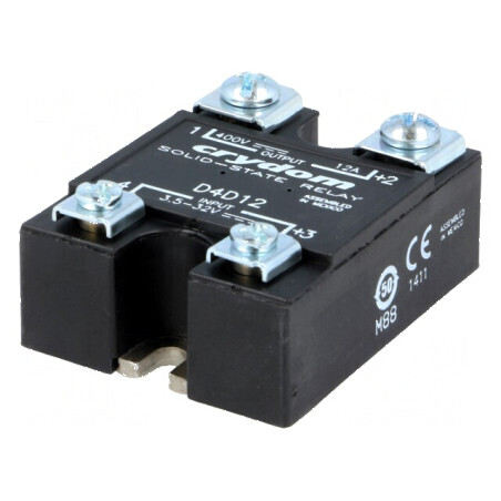 Releu semiconductor Ucom 12A 1-400VDC | Electronic-mag.ro | Componente Electronice