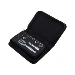 Set chei tubulare 19 piese | Electronic-mag.ro | Componente Electronice
