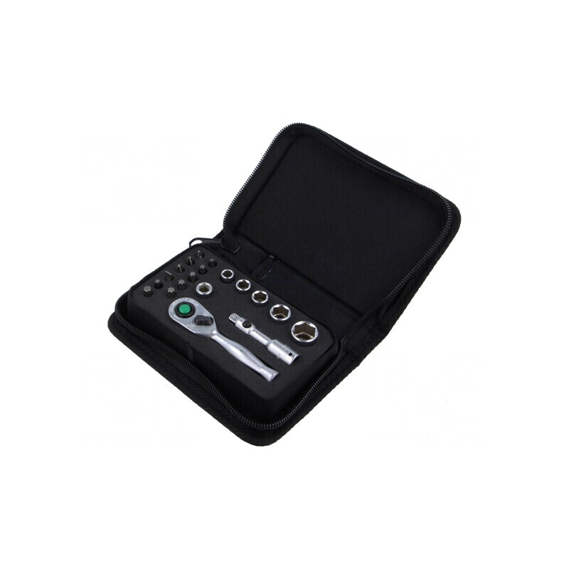 Set chei tubulare 19 piese | Electronic-mag.ro | Componente Electronice