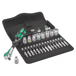 Set chei tubulară Fixare 1/4, 28 piese | Electronic-mag.ro | Componente Electronice