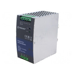 Alimentator pulsatoriu pentru şină DIN 240W 48VDC 5A - OUT: 1 | Electronic-mag.ro | Componente Electronice