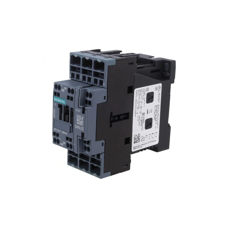 Contactor 3-polar cu contacte auxiliare 24VDC 32A | Electronic-mag.ro | Componente Electronice