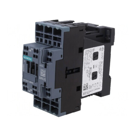 Contactor 3-polar cu contacte auxiliare 24VDC 32A | Electronic-mag.ro | Componente Electronice