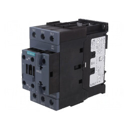 Contactor 3-polar cu 3 contacte auxiliare NO NC 24VAC 50A | Electronic-mag.ro | Componente Electronice