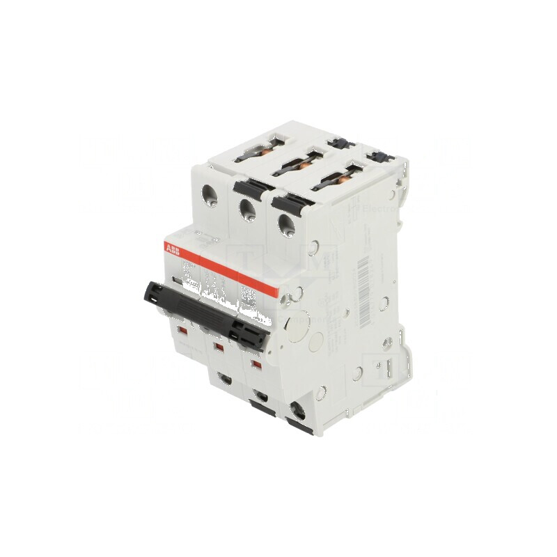 Întrerupător de supracurent 415VAC Inom: 2A Poli: 3 Caract: C - Disjunctor trifazat | Electronic-mag.ro | Componente Electronice