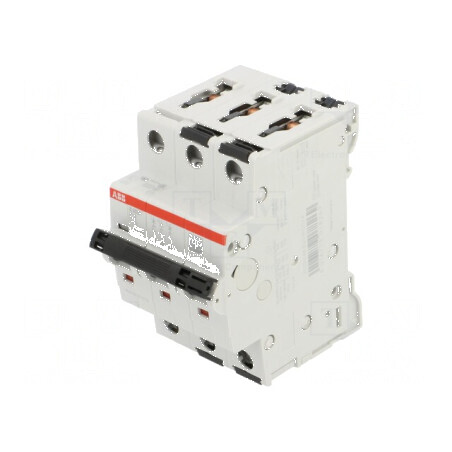 Întrerupător de supracurent 415VAC Inom: 2A Poli: 3 Caract: C - Disjunctor trifazat | Electronic-mag.ro | Componente Electronice