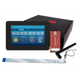 Afişaj TFT 5 inch 800x480 8MBRAM, 16MbFLASH 540cd/m2 cu ESP32 | Electronic-mag.ro | Componente Electronice
