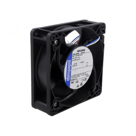 Ventilator axial DC 24VDC 119x119x38mm IP54,IP68 | Electronic-mag.ro | Componente Electronice