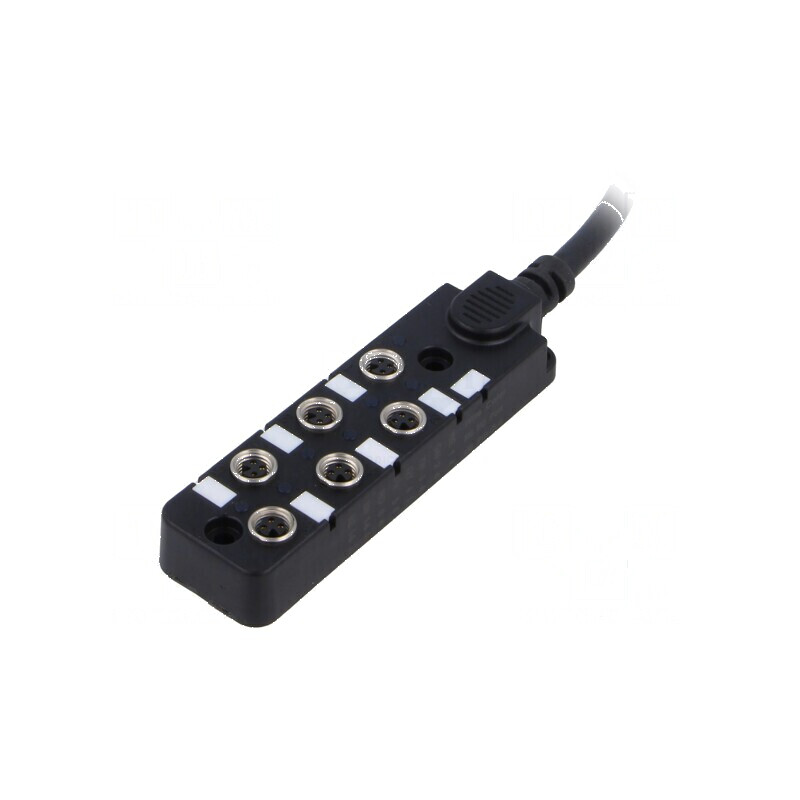 Cutie de conexiuni M8 PIN: 3 - 10m soclu 3A -20÷80°C IP67 IN: 6 | Electronic-mag.ro | Componente Electronice