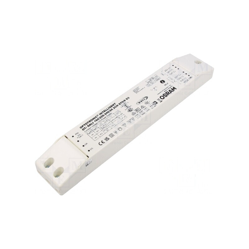 Alimentator pulsatoriu LED 160W 24VDC 220÷240VAC IP20 93%: Sursa de energie LED efficientă | Electronic-mag.ro | Componente Electronice