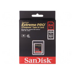 Card de memorie Extreme Pro CFexpress B 1500MB/s 800MB/s | Electronic-mag.ro | Componente Electronice