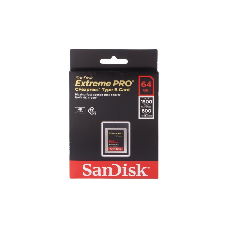 Card de memorie Extreme Pro CFexpress B 1500MB/s 800MB/s | Electronic-mag.ro | Componente Electronice