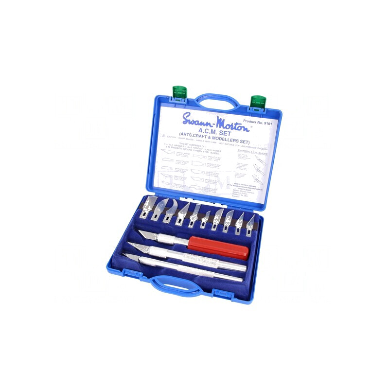 Set de cuțite din oțel carbon - 16 buc. | Electronic-mag.ro | Componente Electronice
