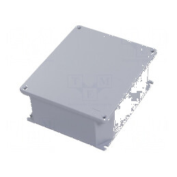 Carcasă universală cu lame de fixare | Electronic-mag.ro | Componente Electronice
