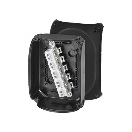 Carcasă de conexiuni IP66 de dimensiuni 130mm x 180mm x 77mm | Electronic-mag.ro | Componente Electronice
