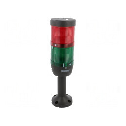 Semnalizator LED roşu/verde 24VDC | Electronic-mag.ro | Componente Electronice