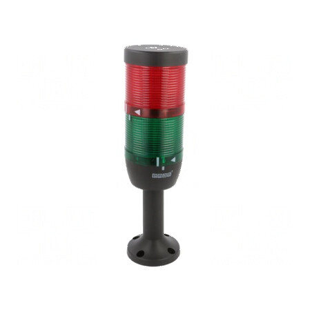 Semnalizator LED roşu/verde 24VDC | Electronic-mag.ro | Componente Electronice