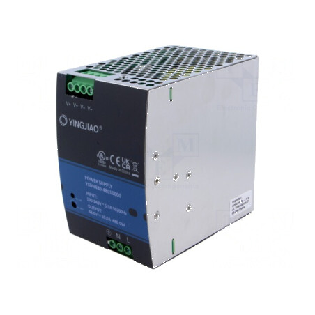 Alimentator pulsatoriu pentru şină DIN 480W 48VDC 10A | Electronic-mag.ro | Componente Electronice