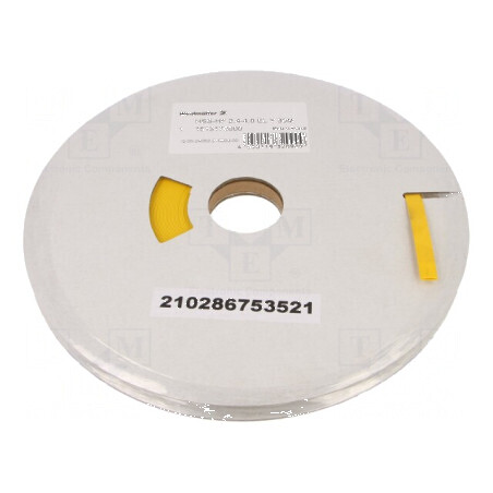 Manşon termocontractabil galben 4,8mm L: 30m | Electronic-mag.ro | Componente Electronice