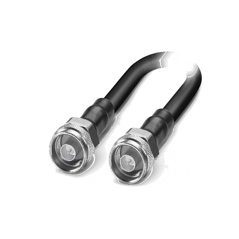 Cablu N tată FRNC ecranaţi negru | Electronic-mag.ro | Componente Electronice