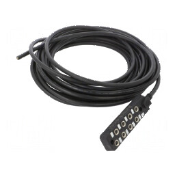 Cutie de conexiuni M8 PIN: 3 10m soclu 3A -20÷80°C IP67 IN: 8 | Electronic-mag.ro | Componente Electronice