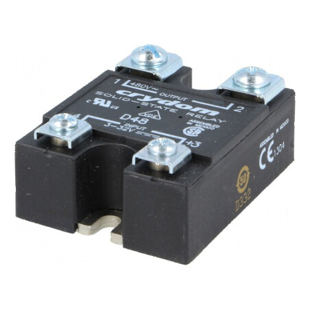 Releu semiconductor Ucom 75A 48-530VAC 1-fazat | Electronic-mag.ro | Componente Electronice