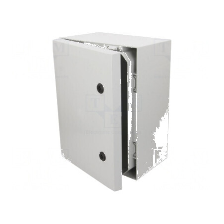 Carcasă montare pe perete X 300mm Y 400mm Z 210mm gri | Electronic-mag.ro | Componente Electronice