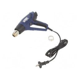 Pistol electric cu aer cald 2,2kW 250l/min,500l/min 230VAC | Electronic-mag.ro | Componente Electronice