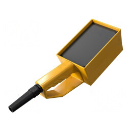 Carcasă galbenă pentru afișaj de dimensiuni 105mm x 160mm x 85mm | Electronic-mag.ro | Componente Electronice