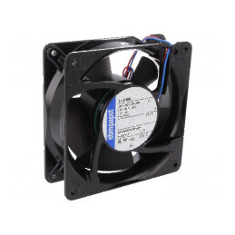 Ventilator axial DC 24VDC 119x119x38mm 355m3/h 67dBA | Electronic-mag.ro | Componente Electronice